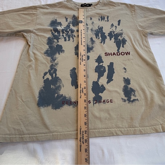 VAMTAC Shadow Reenness Image Graphic Tee Tan Beige - Size L - Picture 6 of 6